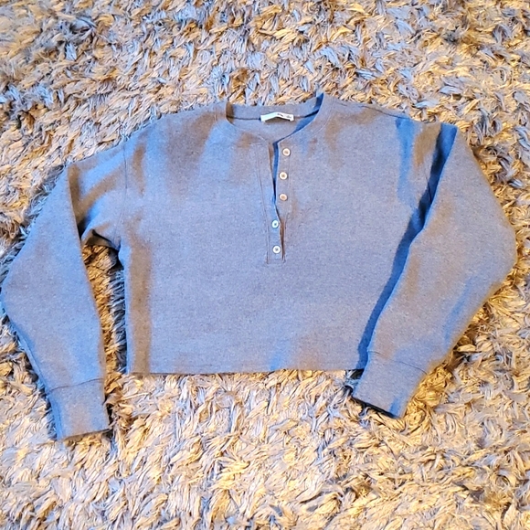 WILFRED FREE gray Mavis t-shirt - Picture 2 of 10